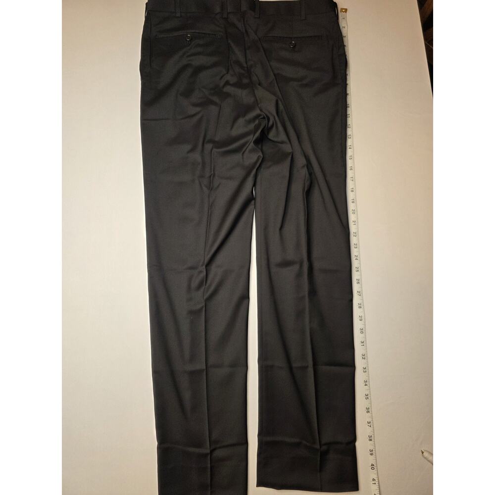 ALTON LANE Mercantile Trouser Black Tailored Dress Pants Poly Blend 32x32 NWT - Picture 6 of 7